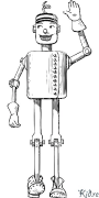 robot Yazdırılabilir Boyama Sayfaları